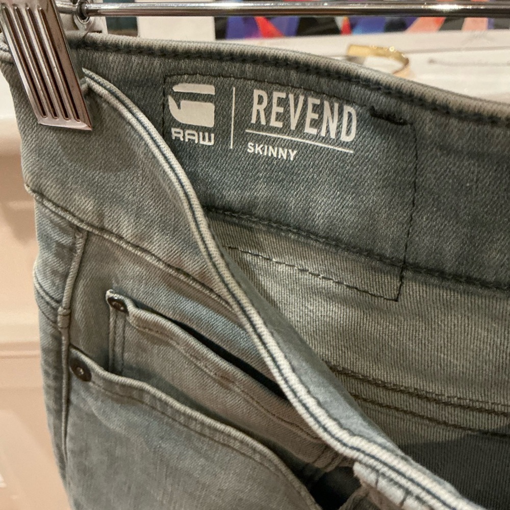 G-Star Raw Skinny Jeans in Charcoal